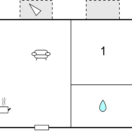 Апартаменты One-bedroom In